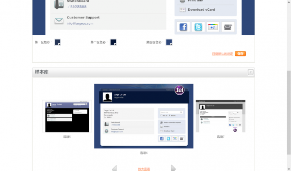 琳琅满目的炫丽模版