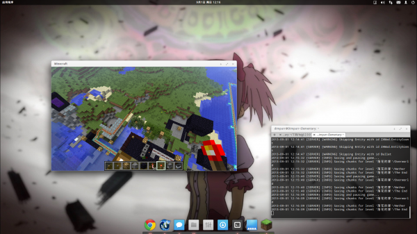 Minecraft in Elementary OS