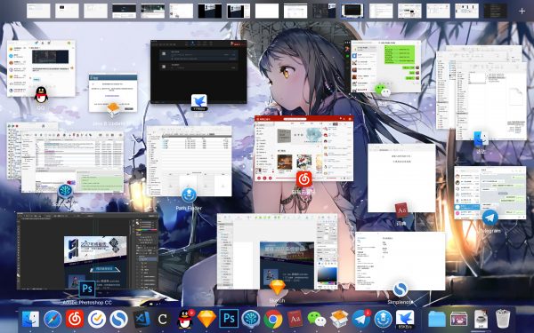 macOS Mission Control